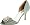 Badgley Mischka Women's Lacie Open-Toe Pump,Seafoam,5.5 M US