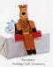 Paper Magic 3-Dimensional Holiday Gift Greeters - Santa's Reindeer - Set of 5 Gift Ta...