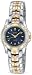 Seiko #SXGN50 Women's Two Tone Blue Dial Watch