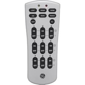 GE 45600 Z-Wave Technology Wireless Lighting Remote Control