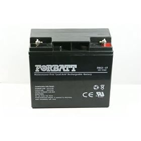 Forbatt Sealed Acid Golf Trolley Battery FB12 12V 17AH