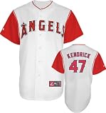 Howie Kendrick Jersey: Los Angeles Angels of Anaheim Adult Alternate White #47