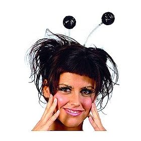 DIADEME BOULES NOIRES