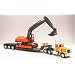 PETERBILT MODEL 379 BIG RIG W/ BACKHOE Truck New Ray