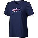 Reebok Buffalo Bills Ladies Navy Blue Logo Premier T-shirt
