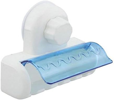 Home Bathroom Toothbrush Spinbrush Suction Holder Dust-proof Plastic Set 5 Bin