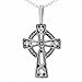 Sterling Silver Celtic Cross Necklace
