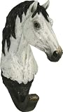 River's Edge Grey Horse Head Hook