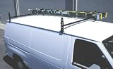 Kargo Master Econo Van Roof Rack Black Powder Coat Finish 2 Bar Ladder Rack
