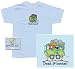 Grateful Dead 'Dead Is Better' frost blue Groovy Bus t-shirt