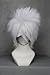 Ruler Short NARUTO-Hatake KakBlack Butleri White Anime Cosplay wig