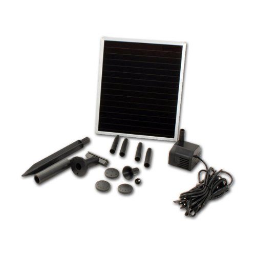 Produkt-Bild: Solar Pumpe Springbrunnen NSP1 Solarpumpe Teichpumpe steckfertiges Set