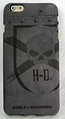 iPhone 6 6S Plus Cover Case Harley Davidson Motorcycles Distressed Skull