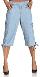 Jeanstar Women's Bryn Denim Cargo Skimmer