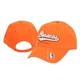 Orange Denver Broncos Adjustable Hat