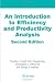 An Introduction to Efficiency and Productivity Analysis