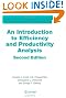An Introduction to Efficiency and Productivity Analysis