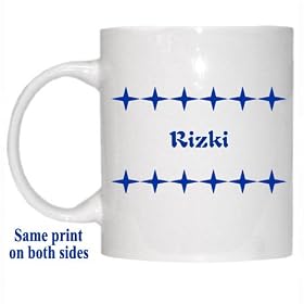 Personalized Name Gift - Rizki Mug