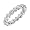 14k White Gold Shared Prong Diamond Eternity Band (2 cttw, H-I Color, SI2 Clarity), Size 4
