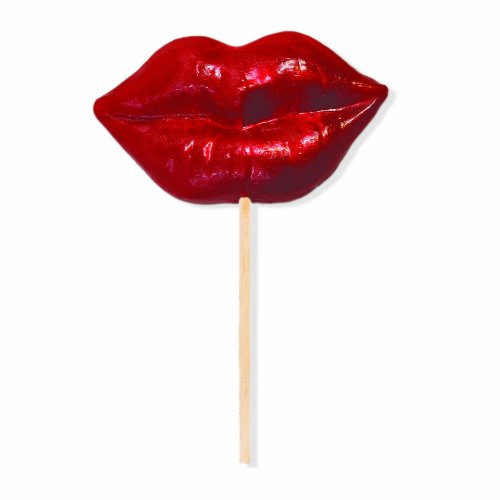 Melville Candy Company Giant Lip Lollipops, 6Count