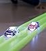 Skullduggery Krazy KarsMaxTraxxx- 16  Foot Glow in the Dark Race Track With Two Marble Racers