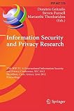 Information Security and Privacy Research : 27th IFIP TC 11 information security and privacy conference, SEC 2012, Heraklion, Crete, Greece, June 4-6, 2012, proceedings