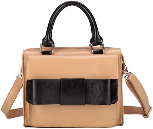 2013 Spring Casual Fashion Brief Bow Color Block Women's Handbag Cross-body Yelow