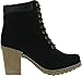 Nature Breeze Forest-01 Womens Mid Calf Lace Up Fold Over Ankle Bootie Shoes