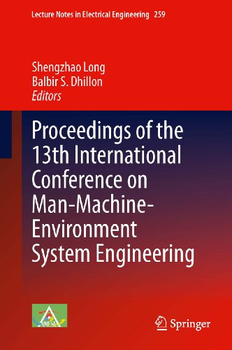 Proceedings of the 13th International Conference on Man-Machine-Environment System Engineering: 259 (Lecture Notes in Electrical Engineering)