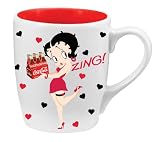 Vandor 12-Ounce Mug, Betty Boop/Coke
