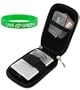 Hard Shell Carrying Case (Black) for Canon PowerShot SD1200IS Digital Camera Dark Gray