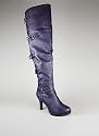 Thigh High Buckle Trim Boot