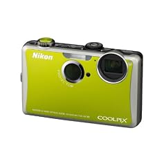 Nikon Coolpix S1100PJ Digitalkamera (integrierter LED-Projektor, 14 Megapixel, 5-fach opt. Zoom, 7,5 cm (3 Zoll) Display, HD-Videofunktion) gr�n