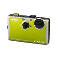 Nikon Coolpix S1100PJ Digitalkamera (integrierter LED-Projektor, 14 Megapixel, 5-fach opt. Zoom, 7,5 cm (3 Zoll) Display, HD-Videofunktion) gr�n