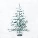 Kurt S. Adler 4-Foot Light Blue Metallic Coral Christmas Tree