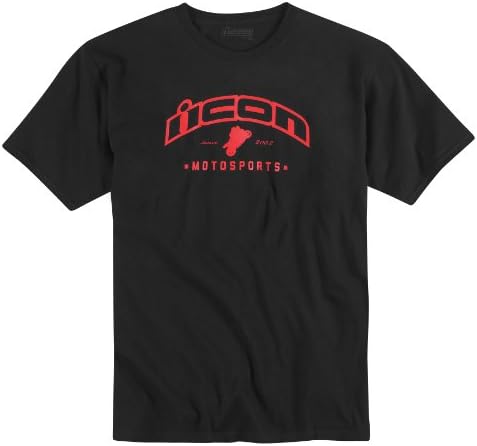 Icon Flagrant T-Shirt , Gender: Mens/Unisex, Distinct Name: Black, Primary Color: Black, Size: XL 3030-9634