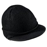 Celeritas Sports Black Knit Hat with Bill Item Number 224301
