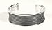 STERLING SILVER BANGLE BRACELET 60mm x 50mm x 20mm