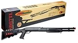 TSD Tactical Airsoft 3-Burst Shell Loading Pump Action Full-Stock Shotgun