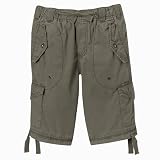 Boys' Mossimo Poplin Elastic-Waist Shorts - Mouse