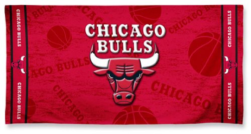 Chicago Bulls 30 X 60 Beach Towel - Red