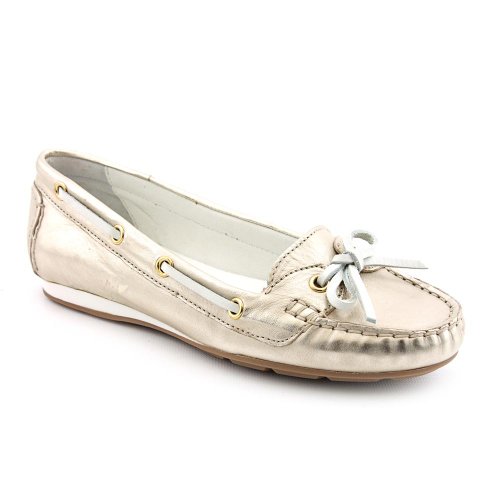 Cole Haan Sandals Cole Haan Women's Air Tali Boat Shoe Slip-On,Soft Gold,6.5 B US