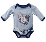 Dr. Seuss How The Grinch Stole Christmas Light Blue Newborn Creeper, Blue