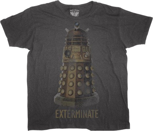 Dr. Who Exterminate Shirt DWAS1021