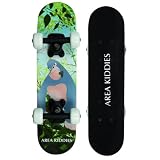 Area Kiddies Kinderboard "Gorilla" - kleines Anfänger Skateboard für Kinder 3 bis 5 Jahre, 51 cm lang