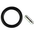 California Exotics / Swedish Erotica Rubber Ring Black Small Ring Adult Sex Toy Kit