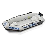 Sporting Goods : RST Marine Navigator III 400 4-Person Lake and Recreation Inflatable Boat