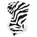 Zebra Print by Wild Ties black silk boys ties