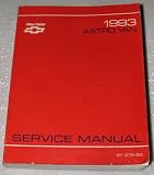 1993 Chevrolet Astro Van Service Manual