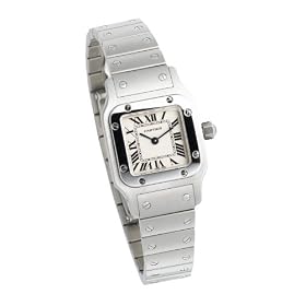 Cartier Ladies Santos Stainless Steel Watch #W20056D6